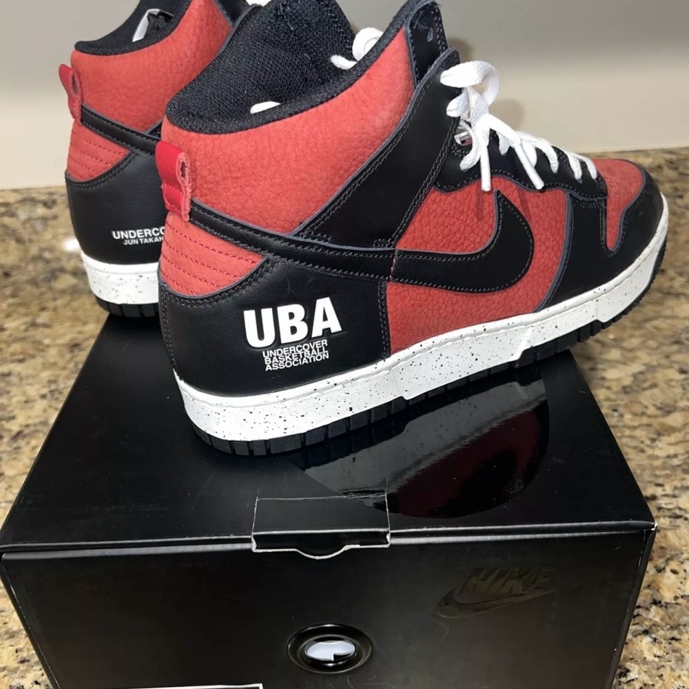 Nike Dunk High 1985 Undercover UBA (DD9401-600) Men's Sz 10.5 Jun Takahashi NEW - Picture 4 of 8
